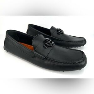 Gucci Love Parade GG Logo Resin Men Driver Loafers UK 13  - US 13.5 - EU 47
